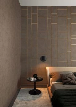 Tapete Vlies Kachel-Optik Braun Gold Marburg 31749 5 Tapete Vlies Kachel-Optik Braun Gold Marburg 31749 -Fashion Home Wallpaper Store Tapete Vlies Kachel Optik braun gold Metallic Marburg 63202925 1