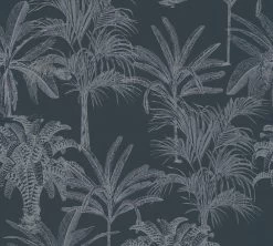 A.S. Creation Tapete Vlies Michalsky Floral Palmen Schwarz 37983-2 -Fashion Home Wallpaper Store Tapete Vlies Michalsky Floral Palmen schwarz 37983 2 63208868 3