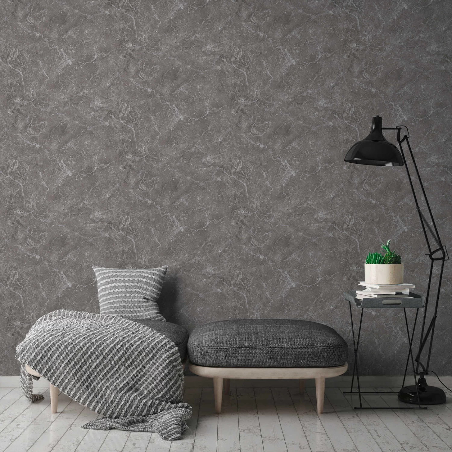 A.S. Creation Tapete Vlies Michalsky Marmor Grau 37991-2 5 A.S. Creation Tapete Vlies Michalsky Marmor Grau 37991-2 – Bild 3