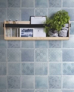 Tapete Vlies Neue Bude 37388-2 Kacheln Blau Weiss -Fashion Home Wallpaper Store Tapete Vlies Neue Bude 37388 2 Kacheln blau weiss 63202662 4
