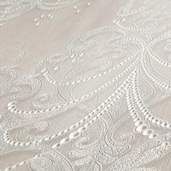 Tapete Vlies Ornamente Barock Greige Silber 38096-2 -Fashion Home Wallpaper Store Tapete Vlies Ornamente Barock greige silber 38096 2 63209838 4