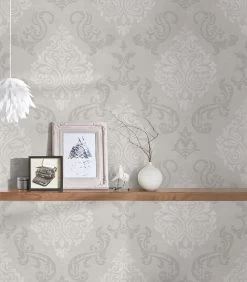 A.S. Creation Tapete Vlies Ornamente Glitzer Taupe AS Creation 95372-1 -Fashion Home Wallpaper Store Tapete Vlies Ornamente Glitzer taupe AS Creation 95372 1 141595 2