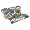 Tapete Vlies Palmen Floral Weiß Grün Grau 37757-3 -Fashion Home Wallpaper Store Tapete Vlies Palmen Floral weiss gruen grau 37757 3 63208271 1