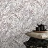 Tapete Vlies Pflanzen Dschungel Weiß Grau Braun 10213-10 -Fashion Home Wallpaper Store Tapete Vlies Pflanzen Dschungel weiss grau braun 10213 10 63210060 1