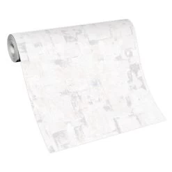 Tapete Vlies Putz Metallic-Effekt Hellgrau 10179-31 -Fashion Home Wallpaper Store Tapete Vlies Putz Metallic Effekt hellgrau 10179 31 63209915 4