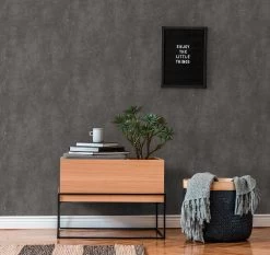 Tapete Vlies Putz-Optik Struktur Anthrazit Gold 38195-1 -Fashion Home Wallpaper Store Tapete Vlies Putz Optik Struktur anthrazit gold 38195 1 63209695 1