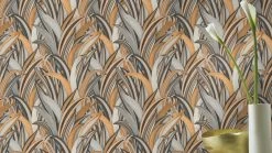Tapete Vlies Rasch Blätter Gräser Braun Grau 541274 -Fashion Home Wallpaper Store Tapete Vlies Rasch Blaetter Graeser braun grau 541274 63208813 2