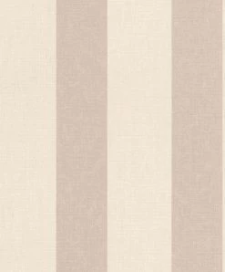 Tapete Vlies Rasch Blockstreifen Braun Beige 485462