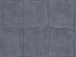 Tapete Vlies Rasch Stein-Optik Blau Metallic 806359