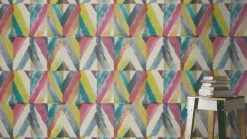 Tapete Vlies Raute Ethno Bunt Rasch 704051 -Fashion Home Wallpaper Store Tapete Vlies Raute Ethno bunt Rasch 704051 63208710