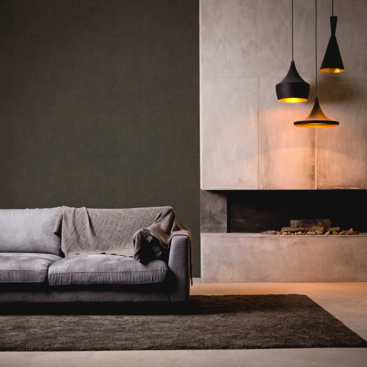 A.S. Creation Tapete Vlies Strukturiert Schwarz Gold 38694-2 6 A.S. Creation Tapete Vlies Strukturiert Schwarz Gold 38694-2 – Bild 4