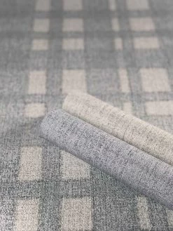 Tapete Vlies Textil-Design Einfarbig Blau Grau 32673 -Fashion Home Wallpaper Store Tapete Vlies Textil Design Einfarbig blau grau 32673 63206392