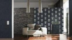 A.S. Creation Kindertapete Mandala Schmetterlinge Schwarz Glanz 35816-2 -Fashion Home Wallpaper Store Tapete Vlies Tropen Floral Pop Art schwarz Metal 2