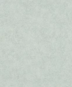 Tapete Vlies Uni Vintage-Design Hellblau Rasch 708035