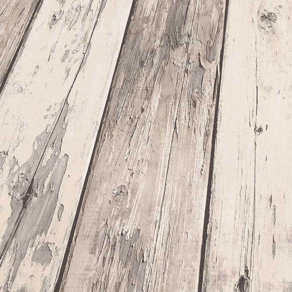 Tapete Vlies Vintage Holz-Optik Beige Creme 10200-11 6 Tapete Vlies Vintage Holz-Optik Beige Creme 10200-11 – Bild 4