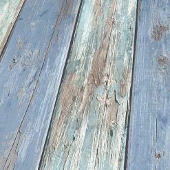 Tapete Vlies Vintage Holz-Optik Blau Braun 10200-08 -Fashion Home Wallpaper Store Tapete Vlies Vintage Holz Optik blau braun 10200 08 63209921 2