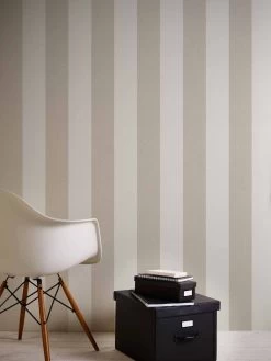 A.S. Creation Tapete Vlies Weiß Beige Streifen 37554-3 | 375543 -Fashion Home Wallpaper Store Tapete Vlies weiss beige Streifen 37554 3 375543 63204462