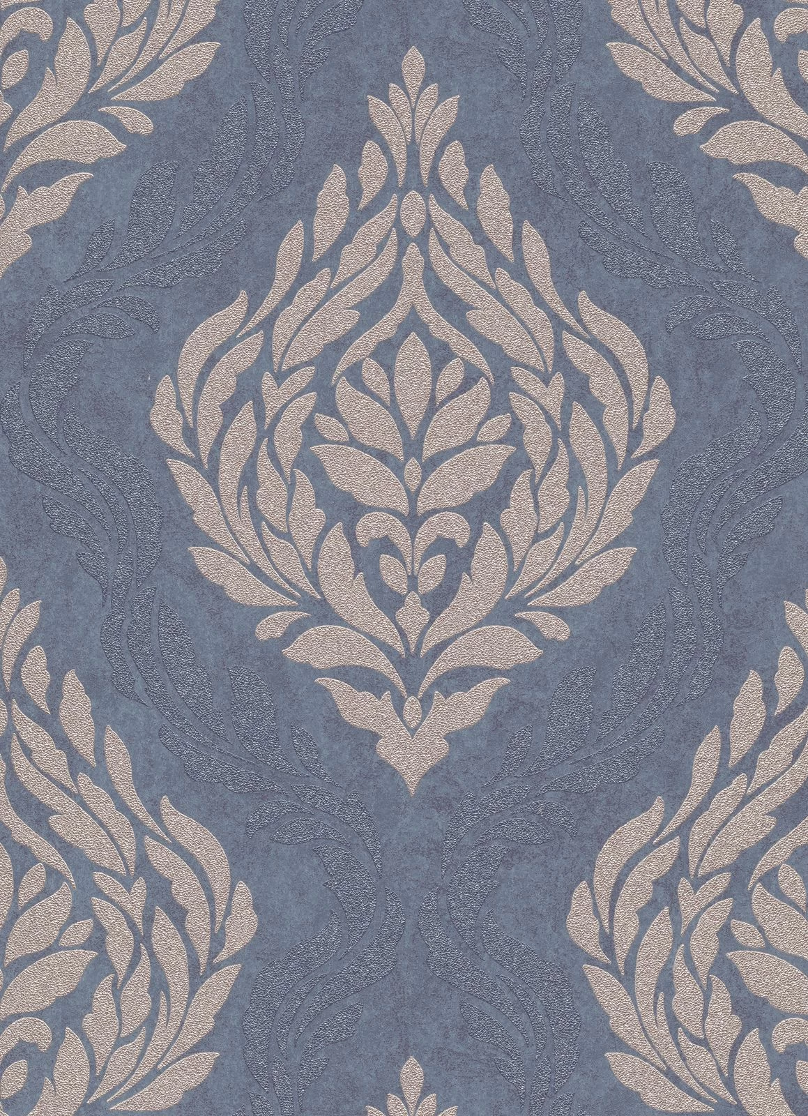Tapete Vlies 10060-44 Ornamente Barock Blau Beige 4 Tapete Vlies 10060-44 Ornamente Barock Blau Beige – Bild 2