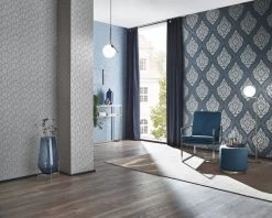 Tapete Vlies 10060-44 Ornamente Barock Blau Beige 9 Tapete Vlies 10060-44 Ornamente Barock Blau Beige -Fashion Home Wallpaper Store Tapete aus Vlies 10060 44 Ornamente Barock blau beige 63203164 3