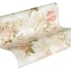 A.S. Creation Tapete Vlies Streifen Mit Blumen Creme-beige 30446-1 -Fashion Home Wallpaper Store Tapete aus Vlies 30446 1 Streifen mit Blumen creme beige 152931