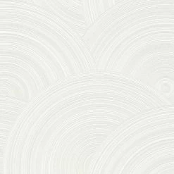 A.S. Creation Tapete Vlies 3D Wellen Weiß Silber 38696-1