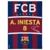 Teppich FCB Barcelona Iniesta Fanteppich 95x133 -Fashion Home Wallpaper Store Teppich FCB Barcelona Iniesta Fanteppich 95x133 142121