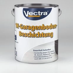 Vectra Garagenbodenfarbe Grau Seidenmatt 5l