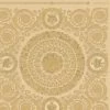 Versace Home Tapete Kacheln Beige Gold Metallic 370554 -Fashion Home Wallpaper Store Versace Home IV Vinyltapete Kacheln beige gold Metallic 370554 63200297