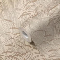 A.S. Creation Vliestapete 386002 Blätter Creme Kupfer Metallic -Fashion Home Wallpaper Store Vliestapete 386002 Blaetter Creme Kupfer Metallic 63212613 4
