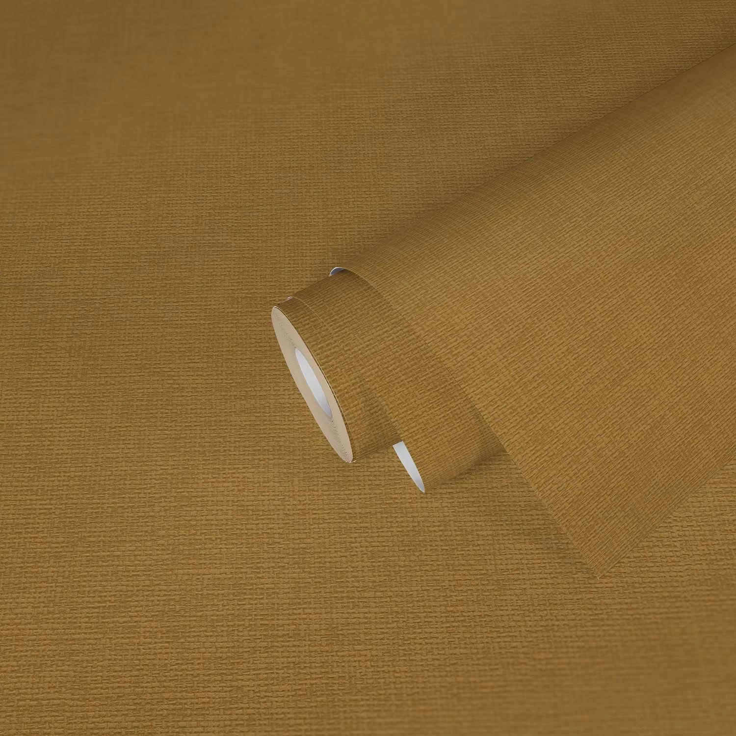 A.S. Creation Vliestapete 386136 Textil Optik Gelb 7 A.S. Creation Vliestapete 386136 Textil Optik Gelb – Bild 5