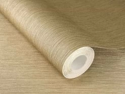 Vliestapete 537703 Rasch Gold Längsstruktur -Fashion Home Wallpaper Store Vliestapete 537703 Rasch Uni Linien Gold 63214367 1