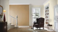 Vliestapete 537703 Rasch Gold Längsstruktur -Fashion Home Wallpaper Store Vliestapete 537703 Rasch Uni Linien Gold 63214367 3