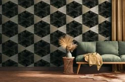 A.S. Creation Tapete Vlies Schwarz Weiss Dreieck Vintage 383532 12 A.S. Creation Tapete Vlies Schwarz Weiss Dreieck Vintage 383532 -Fashion Home Wallpaper Store Vliestapete AS Creation Schwarz Weiss Dreiecke 383532 63212977 2