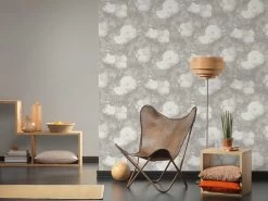 Vliestapete Blumen Vintage Grau 36921-4 -Fashion Home Wallpaper Store Vliestapete Blumen Vintage grau weiss 36921 4 191333 2
