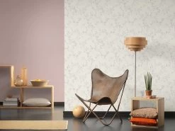 Vliestapete Chesterfield Rosa Silber Glitzer 36897-1 -Fashion Home Wallpaper Store Vliestapete Chesterfield rosa silber Glitzer 36897 1 191286 3