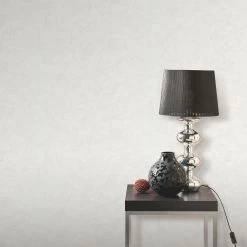 Vliestapete Elle 3D-Effekt Uni Weiß Metallic 10329-01 -Fashion Home Wallpaper Store Vliestapete Elle Putz Optik Weiss Metallic 10329 01 63216385 4