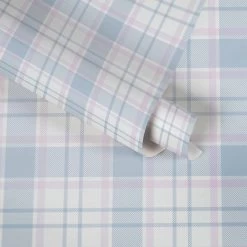 A.S. Creation Vliestapete Kinder Kariert Rosa Blau Weiß 38122-4 -Fashion Home Wallpaper Store Vliestapete Kinder Kariert rosa blau weiss 38122 4 63208438 3