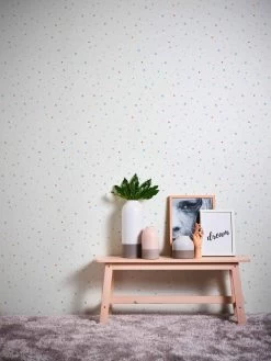 A.S. Creation Vliestapete Kinder Punkte Blau Gelb Weiß 38116-2 -Fashion Home Wallpaper Store Vliestapete Kinder Punkte blau gelb weiss 38116 2 63208424 3