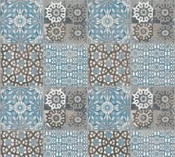 A.S. Creation Vliestapete Orient Fliesen Blau Schwarz Weiß 36895-5