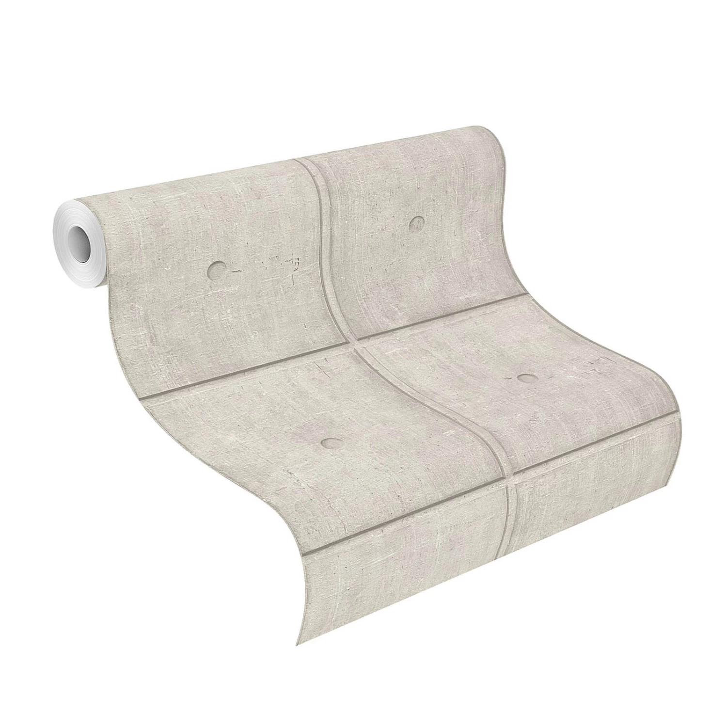 Rasch Vliestapete 499421 Steine Beton Grau Beige 4 Rasch Vliestapete 499421 Steine Beton Grau Beige – Bild 2