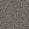 Rasch Vliestapete 315059 Blattmuster Dunkelbraun Metallic