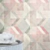 Rasch Vliestapete Rosa Beige Dreiecke Grafik 311914 -Fashion Home Wallpaper Store Vliestapete Rasch Grafik Muster Rosa Beige 311914 63214612 2