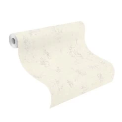 Rasch Vliestapete Weiß Silber Uni Vintage 315707 -Fashion Home Wallpaper Store Vliestapete Rasch Putz Optik Weiss Silber 315707 63214630 1