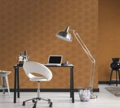 Vliestapete Waben-Optik Lutèce Braun 32659-6