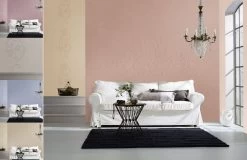 Vliestapete überstreichbar Blumen Weiß Patent Decor 3D 9428 -Fashion Home Wallpaper Store Vliestapete ueberstreichbar Blumen weiss Patent De