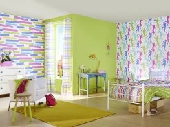 Ösenschal Feel Good Kid's Club Streifen Bunt 196165 -Fashion Home Wallpaper Store oesenschal Feel Good transparent Kid s Club Stre 3