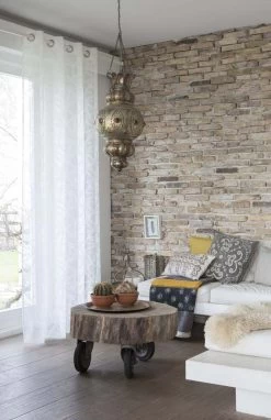 Ösenschal Halbtransparent Zickzack Offwhite 199043 10 Ösenschal Halbtransparent Zickzack Offwhite 199043 -Fashion Home Wallpaper Store oesenschal Zig Zag halbtransparent Zickzack offw 3