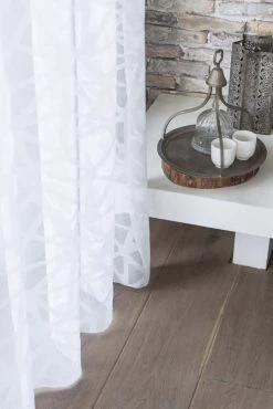 Ösenschal Halbtransparent Zickzack Offwhite 199043 11 Ösenschal Halbtransparent Zickzack Offwhite 199043 -Fashion Home Wallpaper Store oesenschal Zig Zag halbtransparent Zickzack offw 4